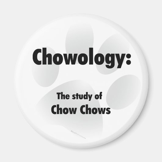 Chowologie Magnet (Vorne)