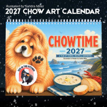 CHOWTIME 2027 • MITTEL • Chow Art • Sandra Miller