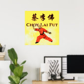 Choy Lai Fut Poster (Heimbüro)