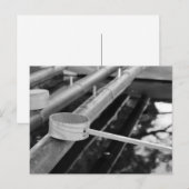 Chozuya: Nezu-Schrein, Tokio Postkarte (Vorne/Hinten)