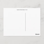 Chozuya: Nezu Shrine, Tokyo Postcard Postkarte (Rückseite)