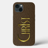 Chr1 - Brauner Hintergrund Case-Mate iPhone Hülle (Rückseite)