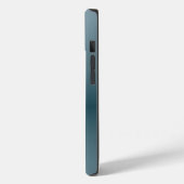 Chr1st - Dunkel gebürstetes Metall Case-Mate iPhone Hülle (Rückseite / Links)