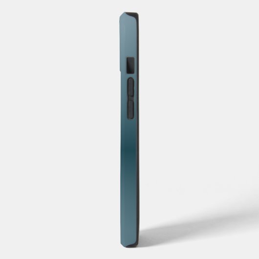 Chr1st - Dunkel gebürstetes Metall Case-Mate iPhone Hülle (Rückseite / Links)