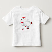 Chriistmas Bear Kleinkind T - Shirt (Vorderseite)