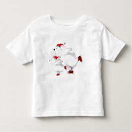 Chriistmas Bear Kleinkind T - Shirt