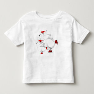 Chriistmas Bear Kleinkind T - Shirt