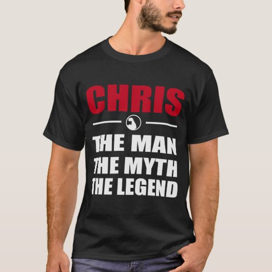 CHRIRIERT DEM MANN DEN MYTH, DEN LEGEND T-Shirt (Vorderseite)