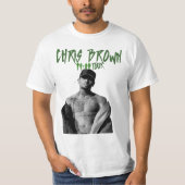 Chris 1111 Tour 2024 T - Shirt Brown 2024 (Vorderseite)