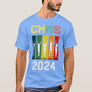 Chris 2024 Chris Personalisiert Vorname for Men 3 T-Shirt