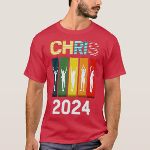 Chris 2024 Chris Personalisierter Vorname für Männ T-Shirt