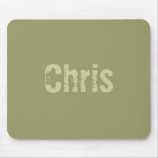 Chris Army Green Mauspad