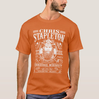 Chris Arts Stapleton Sänger Outfits Musik Gesetzlo T-Shirt