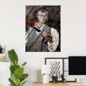 Chris Bayer, Fiddle Player Poster (Heimbüro)