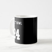 Chris Breezy 24 On Back  Kaffeetasse (Vorderseite Links)