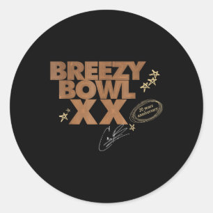 Chris Breezy Xx 2025 _1 Runder Aufkleber