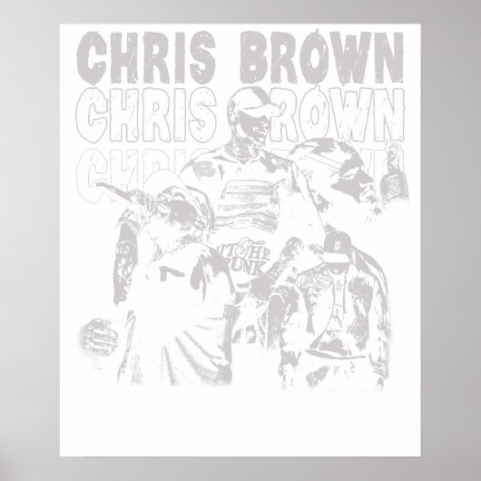 Chris Brown Bootleg B& Poster (Vorne)