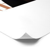 Chris Brown Text  Poster (Ecke)