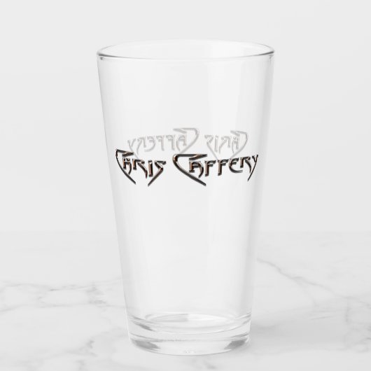 Chris Caffery 16 oz. Glas (Vorderseite)