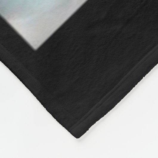 Chris Caffery Blue Art Fleece Blanket (Ecke)