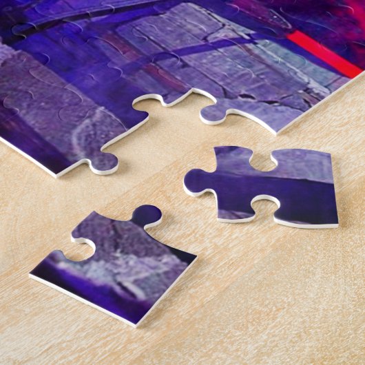 Chris Caffery Jester mit Chessboard Puzzle (Seite)