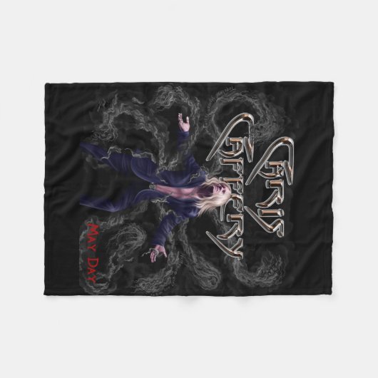 Chris Caffery May Day Fleece Blanket (Vorderseite (Horizontal))