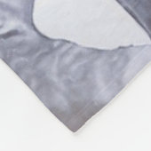 Chris Caffery Portrait Black & White Fleecedecke (Ecke)