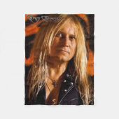 Chris Caffery Portrait Color Fleece Blanke (Vorderseite)