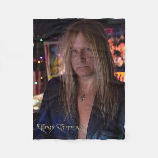 Chris Caffery SDS Pinball Fleece Blanket (Vorderseite)