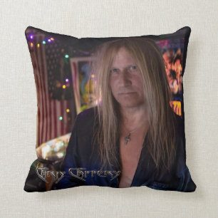 Chris Caffery SDS Pinball Throw Kissen