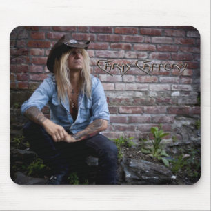 Chris Caffery Sitze von Brick Wall Mouse Pad Mousepad