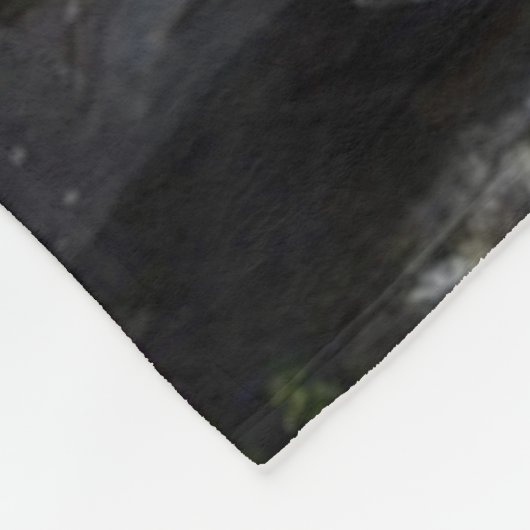 Chris Caffery Sitzen von Brick Wall Fleecedecke (Ecke)