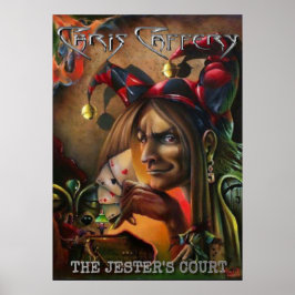 Chris Caffery - The Jester's Court Poster 20"x28'