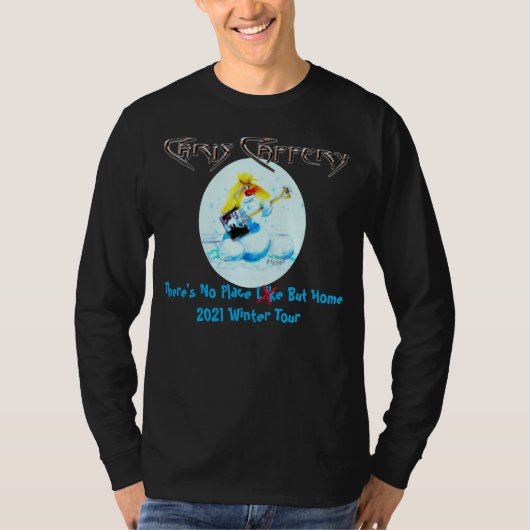 Chris Caffery - Wintertour 2021 Erwachsene-Langsch T-Shirt (Vorderseite)