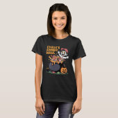Chris Candy Beute Halloween Design Süßes oder Saur T-Shirt (Vorne ganz)