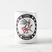 Chris CHAOS DJ Coffee Tasse (Mittel)