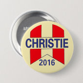 Chris Christie 2016 Button (Vorne & Hinten)