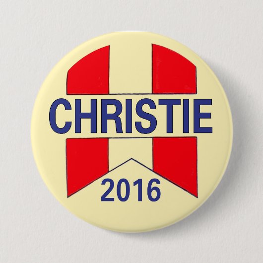 Chris Christie 2016 Button (Vorderseite)