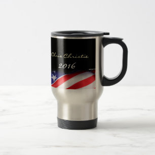 Chris CHRISTIE 2016 Reise-Tasse Reisebecher