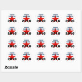 Chris Christie 2016 Stickers (Blatt)
