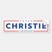 CHRIS CHRISTIE 2024 AUTOAUFKLEBER (Vorne)