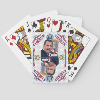 Chris Christie for President Playing Cards Spielkarten