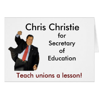 Chris Christie für Bildung