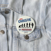 Chris Christie für Präsidenten 2016 Button (Beispiel)