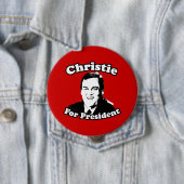 CHRIS CHRISTIE FÜR PRÄSIDENTEN BUTTON (Beispiel)