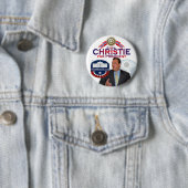 Chris Christie für Präsidenten Button (Beispiel)