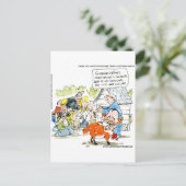 Chris Christie like a Fox Funny Postkarte (Stehend Vorderseite)