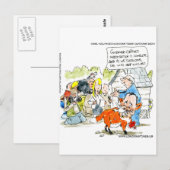 Chris Christie like a Fox Funny Postkarte (Vorne/Hinten)