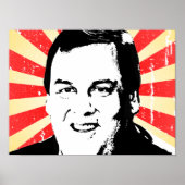 CHRIS CHRISTIE PROPAGANDA POSTER (Vorne)