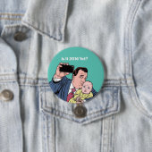 Chris Christie Selfie Button (Beispiel)